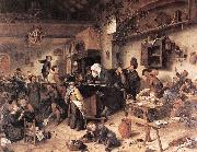 Jan Steen The Village School France oil painting reproduction